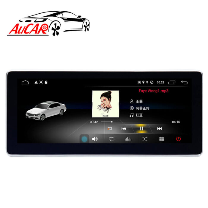 AuCAR 10.25" Android Car Radio for Mercedes Benz  CLA GLA A G Class W176 C117 X156 2016-2018 Touch Screen Stereo Video GPS headunit - Image 4