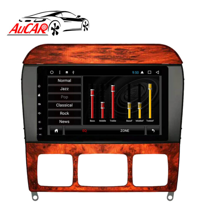 AuCAR 8" Android 10.0 Multimedia Player Head Unit Car Radio Video WIFI For Mercedes Benz S Class W220 CL Class W215 1998-2005 - Image 5