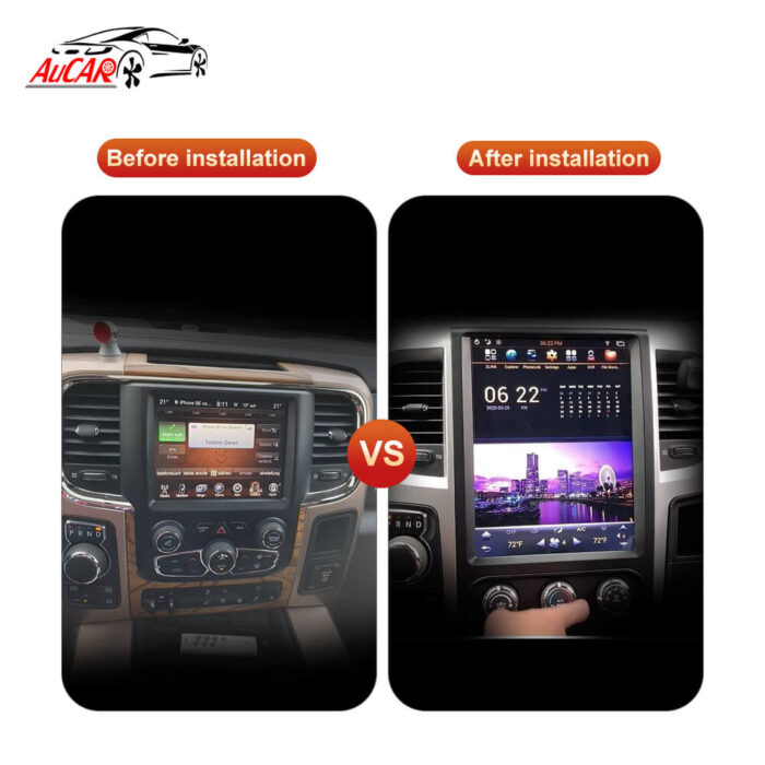 AuCar 12.1'' Android Tesla For Dodge RAM 2013-2019 multimedia car radio For Dodge RAM 1500 Trucks gps Stereo autoradio player - Image 11