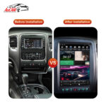 AuCAR Tesla style For Dodge Durango 2011-2013 Android multimedia Car Radio For Dodge Durango GPS Navigation Stereo 2 din headunit - Image 5