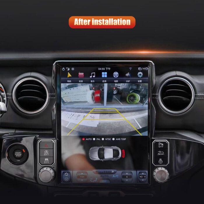 AuCar Android T-Style Car Video for Jeep Wrangler 2018 2019 2020 2021 Multimedia Car Radio GPS Stereo Autoradio Player - Image 6