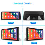 Aucar Android 12.3 head unit for Honda accord 10 gen 2018-2021 radio car gps navigation multimedia Radio WIFI 4G LET Stereo IPS - Image 2