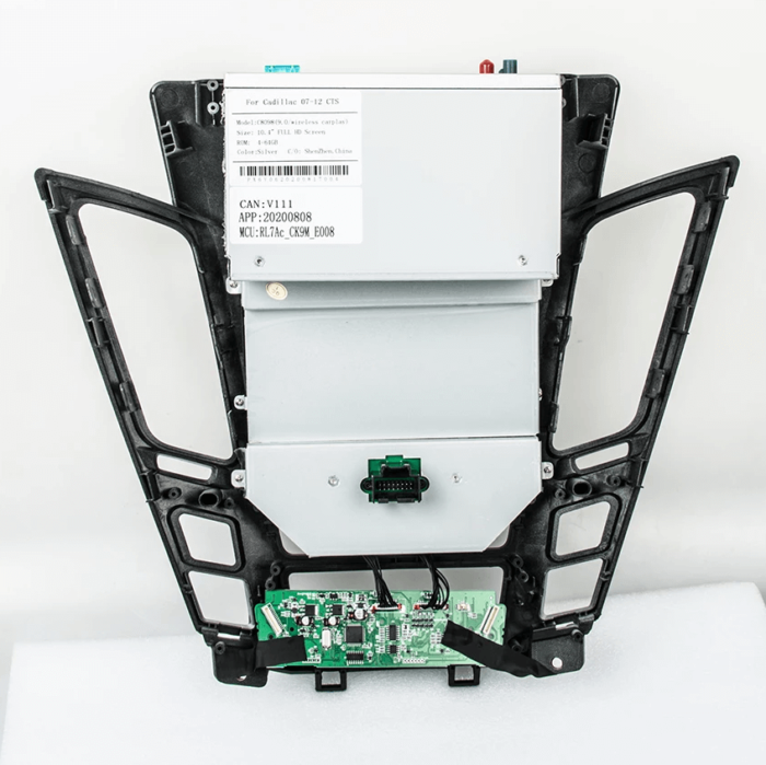 Aucar Tesla style Android 9 multimidia car radio gps navigation for Cadillac CTS 2007-2012 1 din stereo player Head unit - Image 5