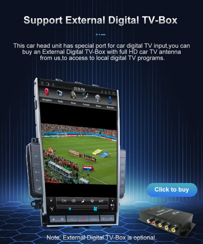 AuCar Tesla Android 9 13.6" Car Radio GPS Navigation for Infiniti MK5 Q50 Q50L Q60 Q60L 2020 2021+ Car Multimedia Stereo Player Car Video - Image 33