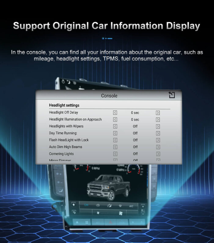 AuCar Tesla Android 9 13.6" Car Radio GPS Navigation for Infiniti MK5 Q50 Q50L Q60 Q60L 2020 2021+ Car Multimedia Stereo Player Car Video - Image 30