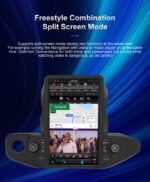 AuCar Tesla Android 9 13.6 inch Car Radio GPS Navigation Android head unit for Jeep Wrangler/gladiator 2018-2021 Car Multimedia Stereo Player Car Video - Image 22