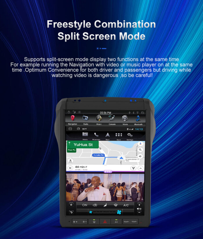 AuCar Tesla Android 9 12.1 Car Radio GPS Navigation Android head unit for Ford F250 F350 2013+ Car Multimedia Stereo Player Car Video - Image 22