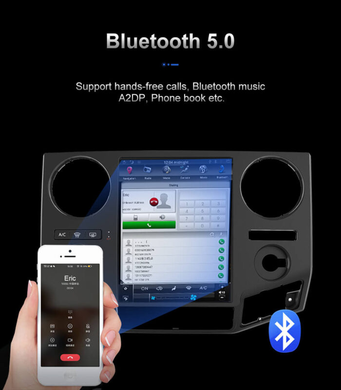 AuCar Tesla Android 9 12.1 inch Car Radio GPS Navigation Android head unit for Ford F250 F350 F450 F650 Super Duty 2011-2016 Car Multimedia Stereo Player Car Video - Image 8