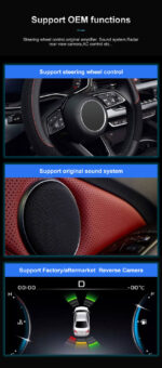 AuCar Tesla Android 9 12.1 Car Radio GPS Navigation Android head unit for Ford F250 F350 2013+ Car Multimedia Stereo Player Car Video - Image 9