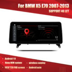 AuCAR Android Head Unit for BMW X5 E70 E71 2007-2014 12.3 inch FHD Car Multimedia Player GPS Navi Audio Radio Stereo CIC NBT CCC - Image 3