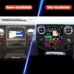 AuCar Tesla Android 9 12.1 inch Car Radio GPS Navigation Android head unit for Ford F250 F350 F450 F650 Super Duty 2011-2016 Car Multimedia Stereo Player Car Video - Image 4