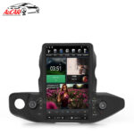 AuCar Tesla Android 9 13.6 inch Car Radio GPS Navigation Android head unit for Jeep Wrangler/gladiator 2018-2021 Car Multimedia Stereo Player Car Video - Image 8