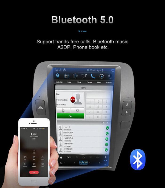 AuCar Tesla Android 9 12.1 Car Radio GPS Navigation Android head unit for Chevrolet Camaro 2010-2015 Car Multimedia Stereo Player Car Video - Image 26