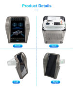 AuCar Tesla Android 9 12.1 Car Radio GPS Navigation Android head unit for Chevrolet Camaro 2010-2015 Car Multimedia Stereo Player Car Video - Image 3