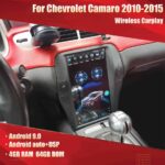 AuCar Tesla Android 9 12.1 Car Radio GPS Navigation Android head unit for Chevrolet Camaro 2010-2015 Car Multimedia Stereo Player Car Video