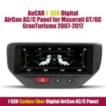 AuCAR 2 GEN Digital AirCon AC/C Panel for Maserati GT/GC GranTurismo 2007-2017 - Image 11