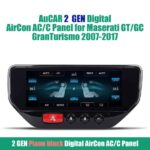 AuCAR 2 GEN Digital AirCon AC/C Panel for Maserati GT/GC GranTurismo 2007-2017 - Image 9