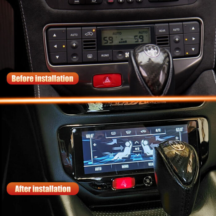 AuCAR 2 GEN Digital AirCon AC/C Panel for Maserati GT/GC GranTurismo 2007-2017 - Image 6